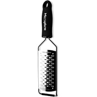 Microplane Serie Gourmet Rallador Doble- Acero Inoxidable- Negro- 35.90x6.41x1.92 cm